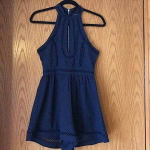 Navy romper (AUS 8, US 4)